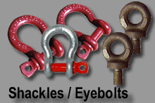 Click to Enter Shackles and Eyebolts